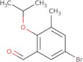 5-Bromo-3-methyl-2-(propan-2-yloxy)benzaldehyde