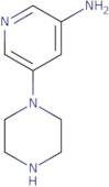 5-(Piperazin-1-yl)pyridin-3-amine