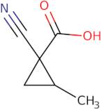 1-Cyano-2-methylcyclopropane-1-carboxylic acid