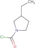 3-Ethylpyrrolidine-1-carbonyl chloride