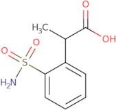 2-(2-Sulfamoylphenyl)propanoic acid