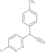 (6-Chloro-3-pyridazinyl)(4-methylphenyl)acetonitrile