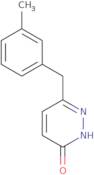 6-[(3-Methylphenyl)methyl]pyridazin-3-ol