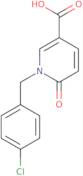 1-[(4-Chlorophenyl)methyl]-6-oxo-1,6-dihydropyridine-3-carboxylic acid