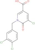 5-Chloro-1-(3,4-dichlorobenzyl)-6-oxo-1,6-dihydro-3-pyridinecarboxylic acid