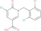 5-Chloro-1-(2,6-dichlorobenzyl)-6-oxo-1,6-dihydro-3-pyridinecarboxylic acid