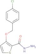 3-[(4-Chlorobenzyl)oxy]-2-thiophenecarbohydrazide