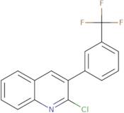 2-Chloro-3-[3-(trifluoromethyl)phenyl]quinoline