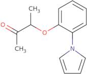 3-[2-(1H-Pyrrol-1-yl)phenoxy]butan-2-one