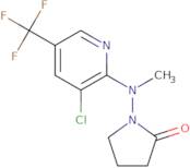 1-{[3-Chloro-5-(trifluoromethyl)pyridin-2-yl](methyl)amino}pyrrolidin-2-one