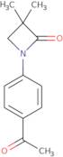 1-(4-Acetylphenyl)-3,3-dimethylazetidin-2-one