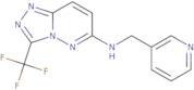 N-(3-Pyridinylmethyl)-3-(trifluoromethyl)[1,2,4]triazolo[4,3-b]pyridazin-6-amine