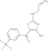 [2-(Allylamino)-4-amino-1,3-thiazol-5-yl][3-(trifluoromethyl)phenyl]methanone