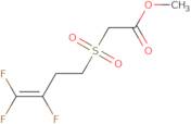 Methyl 2-[(3,4,4-trifluoro-3-butenyl)sulfonyl]acetate