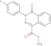 Methyl 3-(4-fluorophenyl)-4-oxo-3,4-dihydrophthalazine-1-carboxylate