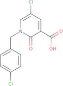 5-Chloro-1-[(4-chlorophenyl)methyl]-2-oxo-1,2-dihydropyridine-3-carboxylic acid