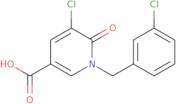 5-Chloro-1-(3-chlorobenzyl)-6-oxo-1,6-dihydro-3-pyridinecarboxylic acid