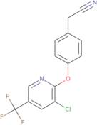 4-[3-Chloro-5-(trifluoromethyl)pyridin-2-yloxy]phenylacetonitrile