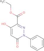 Ethyl 4-hydroxy-6-oxo-1-phenyl-1,6-dihydro-3-pyridazinecarboxylate