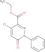 Ethyl 4-chloro-6-oxo-1-phenyl-1,6-dihydropyridazine-3-carboxylate