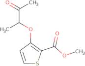 Methyl 3-(1-methyl-2-oxopropoxy)-2-thiophenecarboxylate