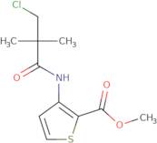 Methyl 3-(3-chloro-2,2-dimethylpropanamido)thiophene-2-carboxylate