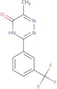6-Methyl-3-[3-(trifluoromethyl)phenyl]-1,2,4-triazin-5-ol