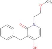 3-Benzyl-4-hydroxy-1-(2-methoxyethyl)-1,2-dihydropyridin-2-one