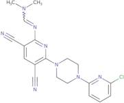 N'-{6-[4-(6-Chloro-2-pyridinyl)piperazino]-3,5-dicyano-2-pyridinyl}-N,N-dimethyliminoformamide