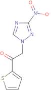 2-(3-Nitro-[1,2,4]triazol-1-yl)-1-thiophen-2-yl-ethanone