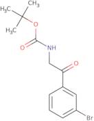 [2-(3-Bromo-phenyl)-2-oxo-ethyl]-carbamic acid tert-butyl ester