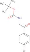 tert-Butyl N-[2-(4-bromophenyl)-2-oxoethyl]carbamate