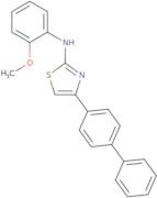 N-(2-Methoxyphenyl)-4-(4-phenylphenyl)-1,3-thiazol-2-amine