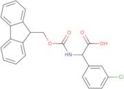 2-(3-Chlorophenyl)-2-({[(9H-fluoren-9-yl)methoxy]carbonyl}amino)acetic acid