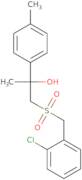 1-[(2-Chlorobenzyl)sulfonyl]-2-(4-methylphenyl)-2-propanol