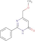 6-(Methoxymethyl)-2-phenylpyrimidin-4-ol