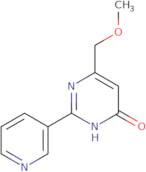 6-(Methoxymethyl)-2-(pyridin-3-yl)pyrimidin-4-ol