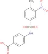 4-(4-Methyl-3-nitrobenzenesulfonamido)benzoic acid