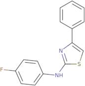 N-(4-Fluorophenyl)-4-phenyl-1,3-thiazol-2-amine