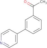 1-[3-(Pyridin-4-yl)phenyl]ethan-1-one
