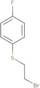 1-[(2-Bromoethyl)sulfanyl]-4-fluorobenzene