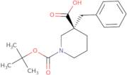 (R)-3-Benzyl-1-(tert-butoxycarbonyl)piperidine-3-carboxylic acid