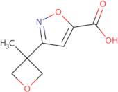 3-(3-Methyloxetan-3-yl)-1,2-oxazole-5-carboxylic acid