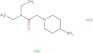 2-(4-Aminopiperidin-1-yl)-N,N-diethylacetamide dihydrochloride