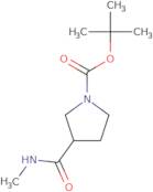 tert-Butyl 3-(methylcarbamoyl)pyrrolidine-1-carboxylate