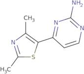 4-(2,4-Dimethyl-1,3-thiazol-5-yl)pyrimidin-2-amine