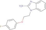 1-[2-(4-Fluorophenoxy)ethyl]-1H-benzoimidazol-2-ylamine