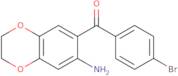 (7-Amino-2,3-dihydro-benzo[1,4]dioxin-6-yl)-(4-bromo-phenyl)-methanone