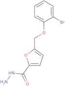 5-(2-Bromo-phenoxymethyl)-furan-2-carboxylic acid hydrazide