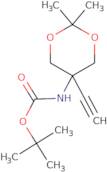 tert-Butyl N-(5-ethynyl-2,2-dimethyl-1,3-dioxan-5-yl)carbamate